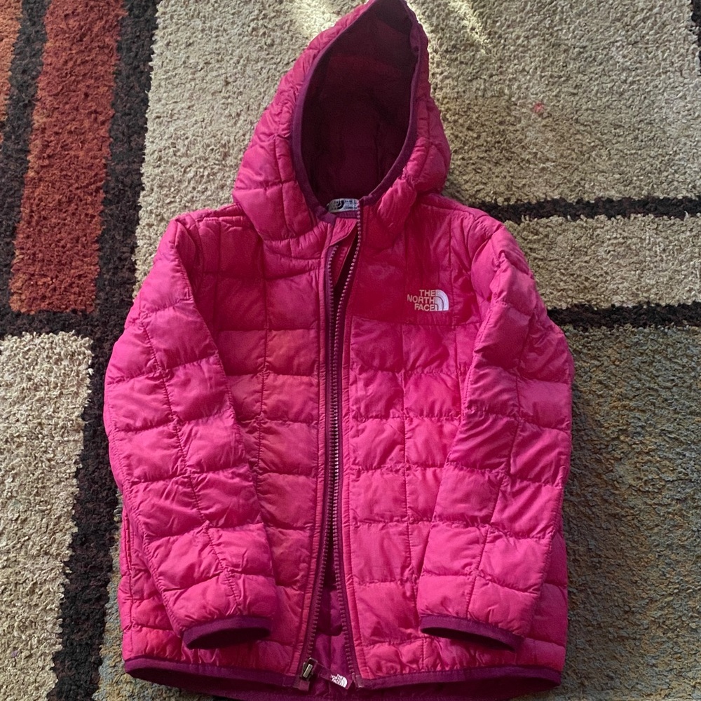 The North Face Fuchsia Quilted Jacket